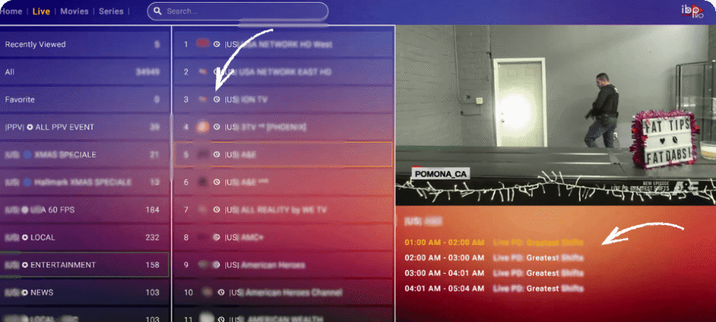 How Can I Use the Electronic Program Guide (EPG)?